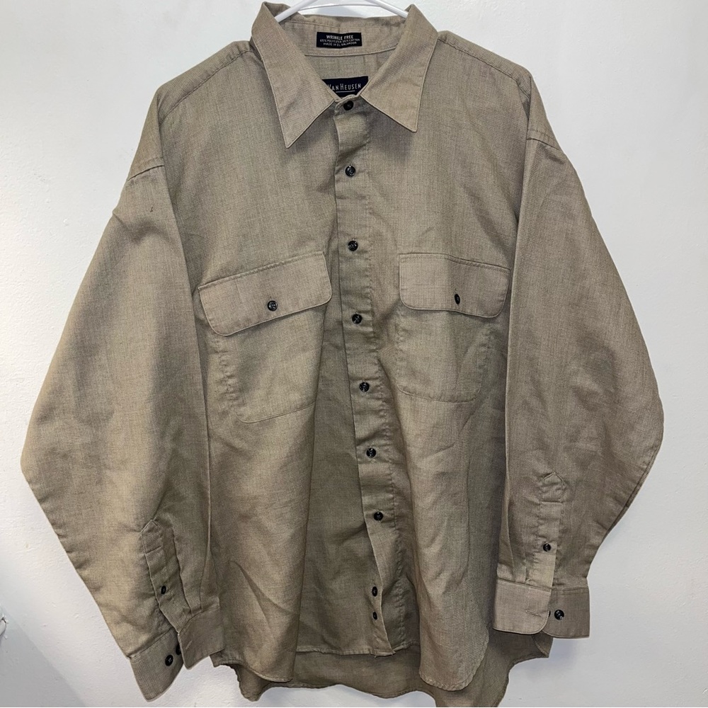 Van Heusen Long Sleeve Button Down Shirt